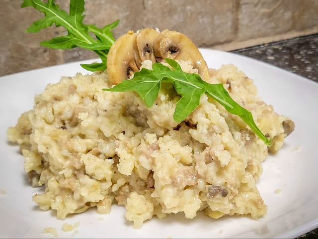 Risotto Mushroom, and Truffle.