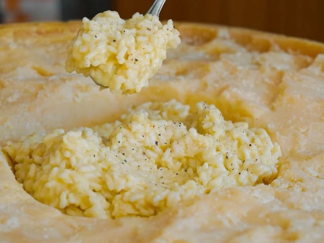 Risotto Alfredo.