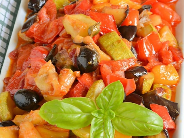 Caponata Vegetables.