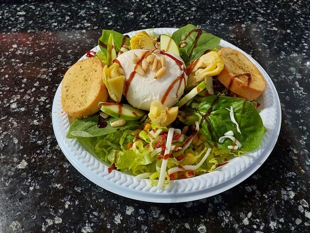 Insalata Ricca with Bread.