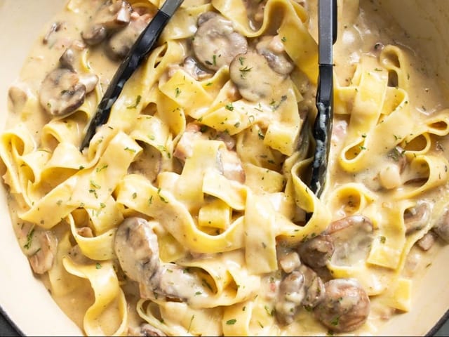 Mushroom & Truffle Sauce.