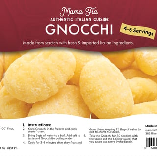 Gnocchi 20 oz. FROZEN