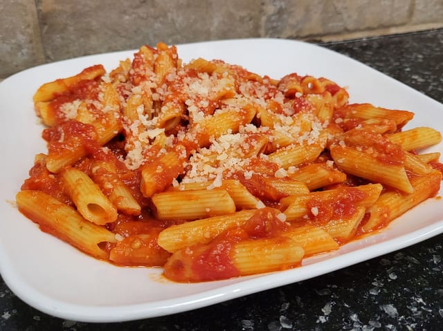 Amatriciana (Tomato & Bacon) Sauce.