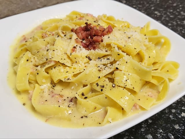 Carbonara Sauce.